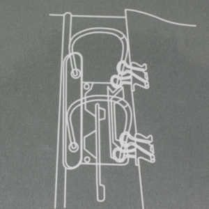 Foldback - Klammern schwarz, b= 32 mm, 12 Stück