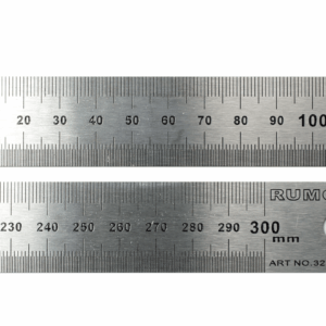 Präzisions-Stahllineal, starr, b = 25  L = 300, s = 1,0