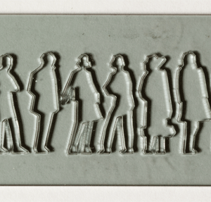 Acrylglas-Silhouettefiguren 1:200