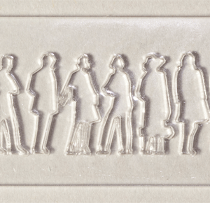 Acrylglas-Silhouettefiguren 1:100