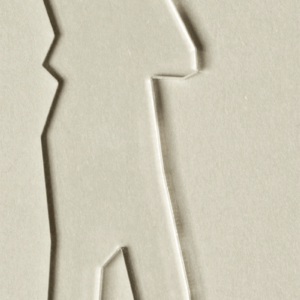 Acrylglas-Silhouettefigur (Mann) 1:25