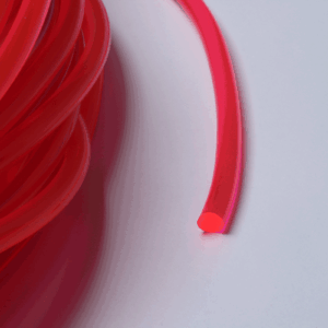 PVC Neonschnur fluoreszierend, verschiedene Farben - ø = 2,0-4,0 mm