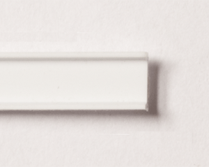 Polystyrol C Profile weiß, verschiedene Dimensionen