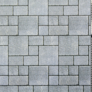 Plattenbelag, Straßenpflaster 1:20/25
