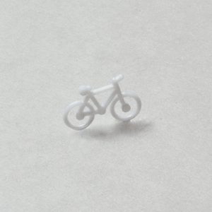 Fahrrad 1:200 weiß