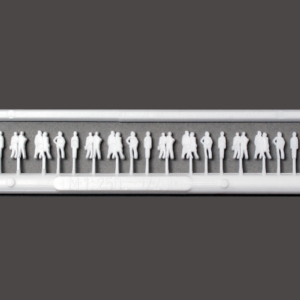 Silhouettefiguren weiß 1:250