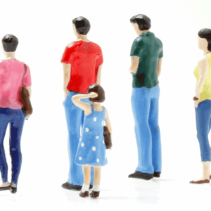 Figuren, naturalistisch bunt 1:50, ”Freizeit” stehend ”Hermoli”