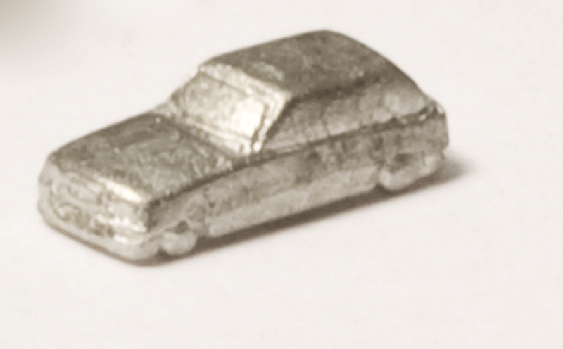 PKW Zinnguß silbrig 1:500