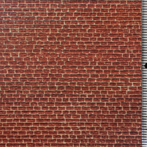 Klinkermauer rot, 1:87