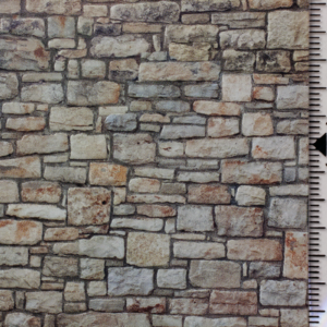 Bruchsteinmauer mehrfarbig, 1:87