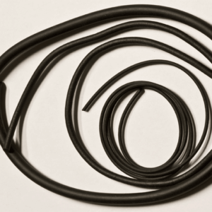 Moosgummischnur schwarz ø = 2,0-6,0 mm