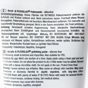 Acryl / Plexiglas Polierpaste 150ml