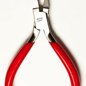 Flachzange mit Hieb, PVC-Griff