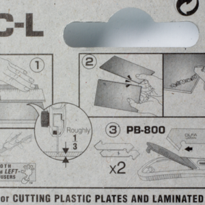 Olfa Acrylcutter, inkl. 2 Klingen PB-800