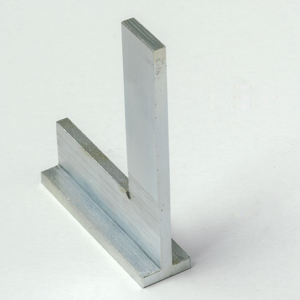 Stahlwinkel mit Anschlag 70 / 100 mm