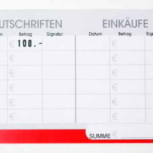 Geschenk - Gutschrift im Wert von € 100.00