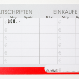 Geschenk - Gutschrift im Wert von € 300.00